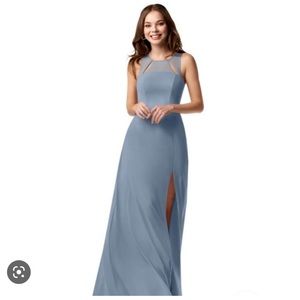 Azazie Kai in Dusty Blue